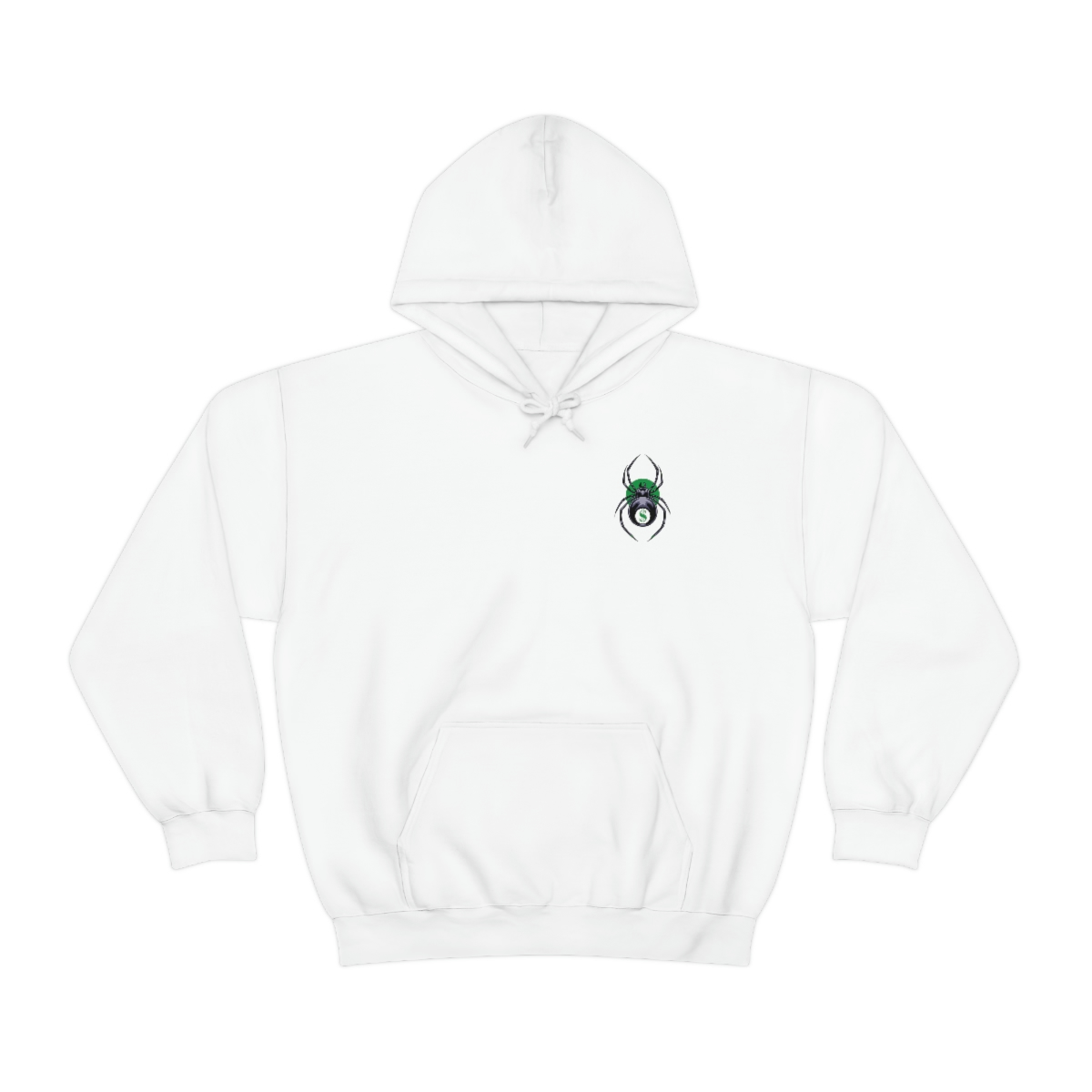 Spider Money Design Hooded Sweatshirt - Image 10